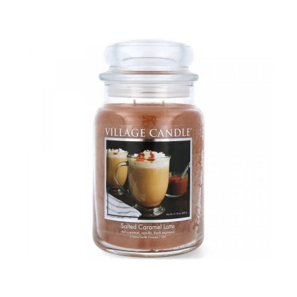 village candle salted caramel latte velka