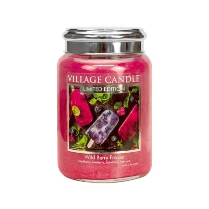 village candle svicka wild berry freeze