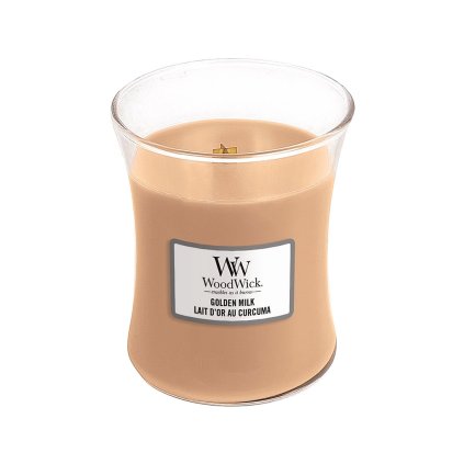 woodwick golden milk stredni