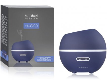 millefiori milano ultrazvukovy difuzer half sphere modry obal