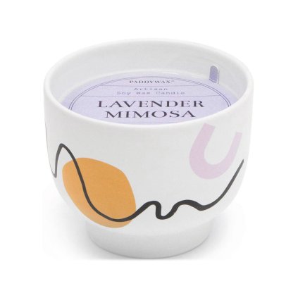 paddywax wabi sabi svicka lavender mimosa