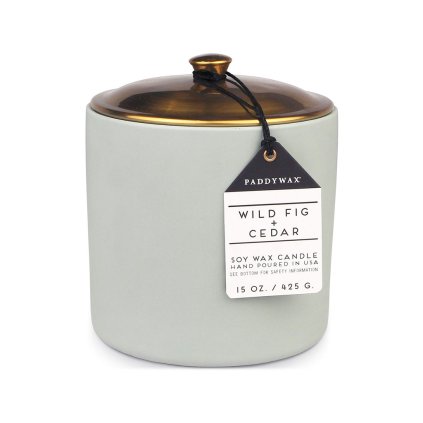 paddywax hygge svicka wild fig cedar velka