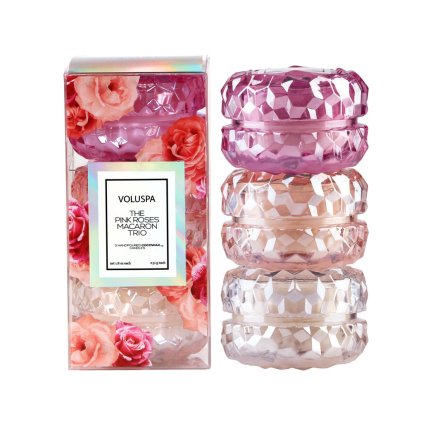 voluspa macaron darkova sada svicek roses