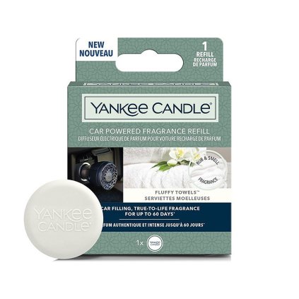 yankee candle napln do difuzeru do zasuvky auta fluffy towels