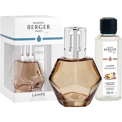 maison berger paris sada katalyticka lampa geometry zlata napln amber powder