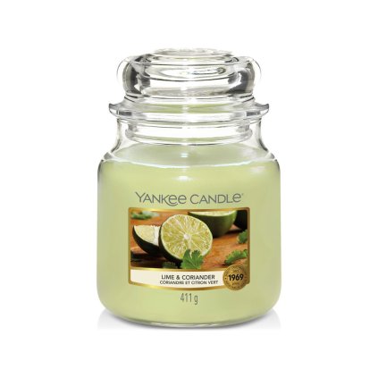 yankee candle lime coriander stredni