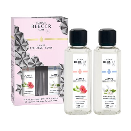 maison berger paris duopack naplne do katalyticke lampy hibiscus love delicate white musk