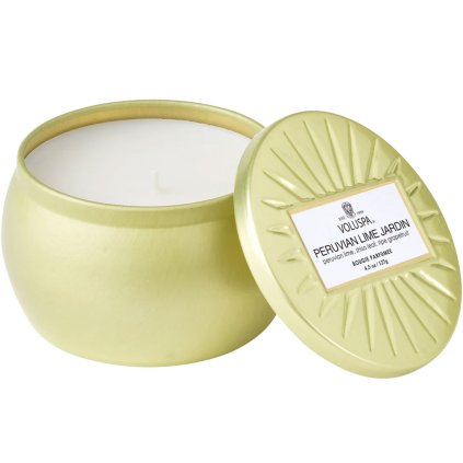 voluspa petite svicka peruvian lime garden