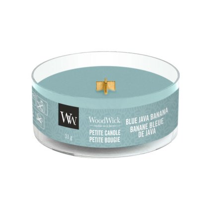 woodwick blue java banana petite