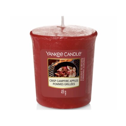 yankee candle crisp campfire apples votivni