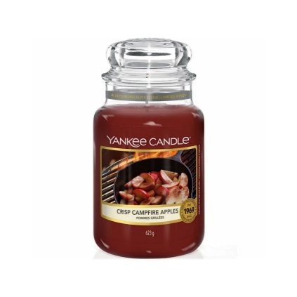 yankee candle crisp campfire apples velka