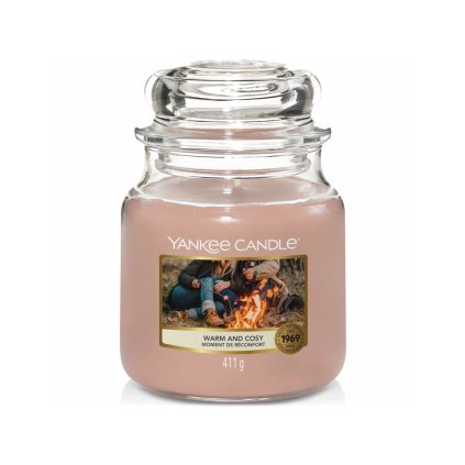 yankee candle warm cosy stredni