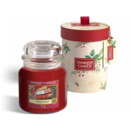yankee candle darkova sada svicka unwrap the magic