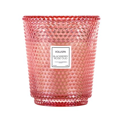 voluspa luxusni velka svicka blackberry rose oud