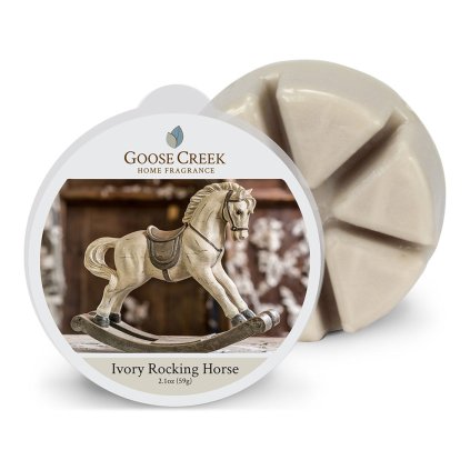 goose creek ivory rocking horse vosk