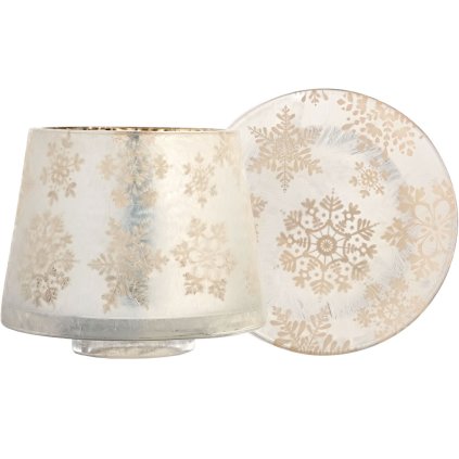 yankee candle snowflake frost stinitko talir velke