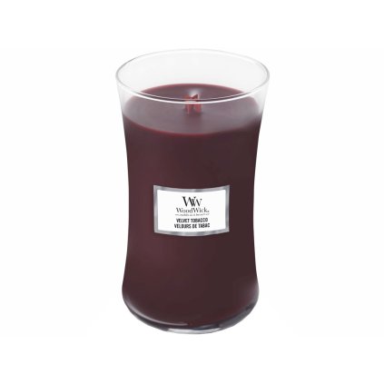 woodwick velvet tobacco velka svicka 1