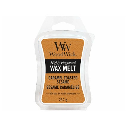 woodwick caramel toasted sesame vosk