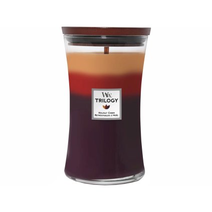 woodwick trilogy holiday cheer svicka velka