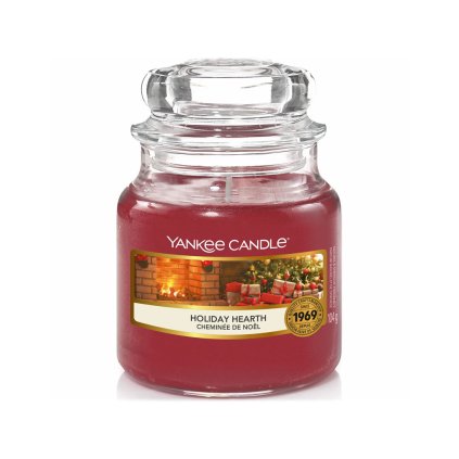 yankee candle holiday hearth svicka mala