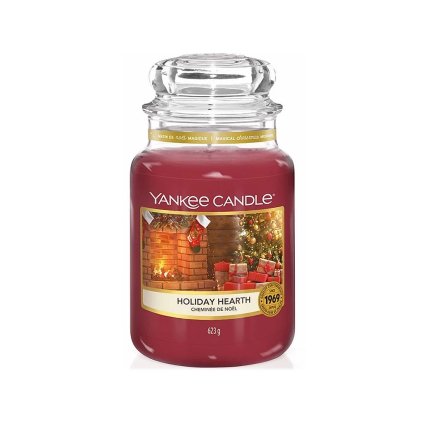 yankee candle holiday hearth svicka velka