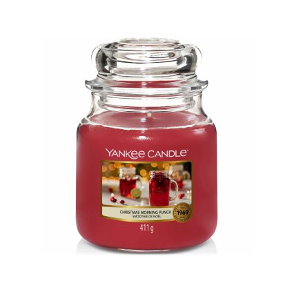 yankee candle christmas morning punch svicka stredni