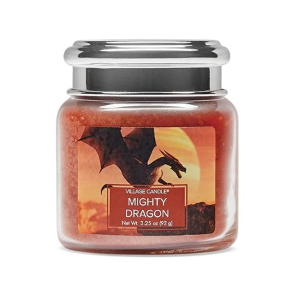 village candle mighty dragon svíčka malá 92g