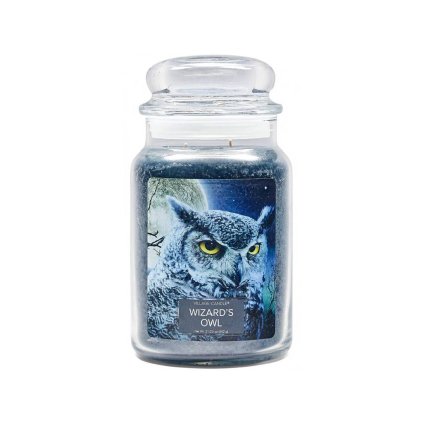 village candle svicka wizards owl