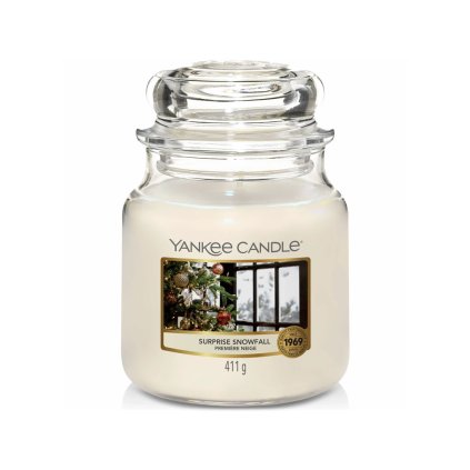 yankee candle surprise snowfall svicka stredni