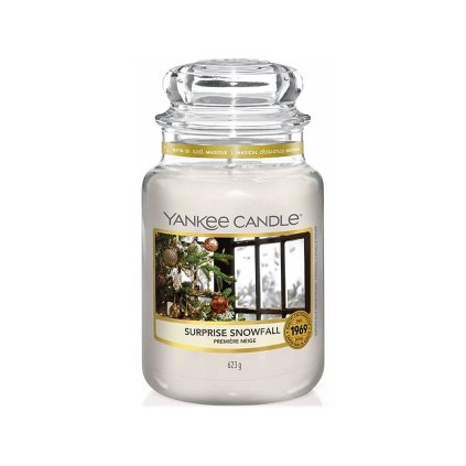 yankee candle surprise snowfall svicka velka