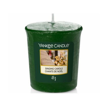 yankee candle singing carols svicka votivni