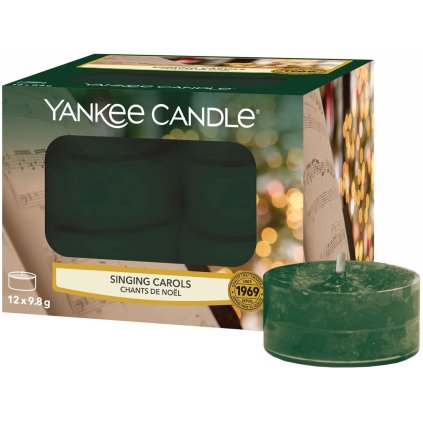 yankee candle singing carols svicka cajova