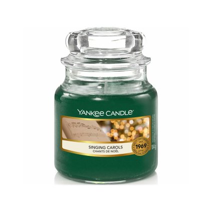 yankee candle singing carols svicka mala