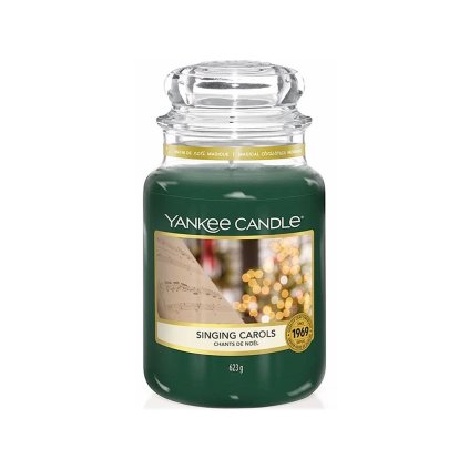 yankee candle singing carols svicka velka