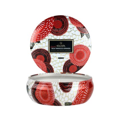 voluspa spiced goji tarocco orange 3 knotova svicka