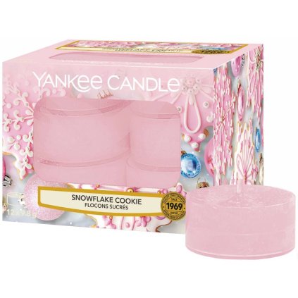 yankee candle snowflakes cookie cajovka