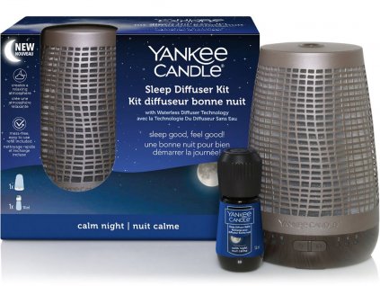 yankee candle elektricky difuzer pro klidny spanek bronzovy