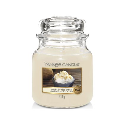 yankee candle coconut rice cream stredni