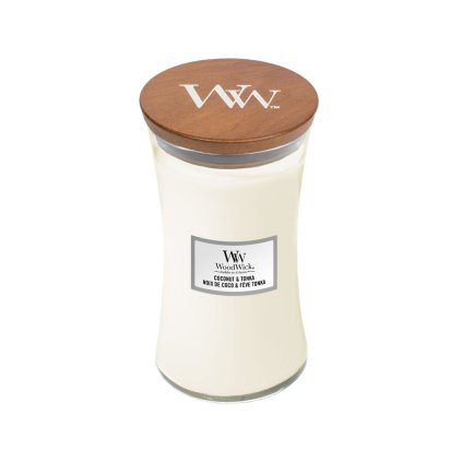 woodwick coconut tonka velka