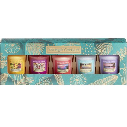 yankee candle the last paradise votivky 5ks set