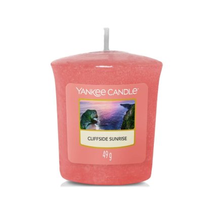 yankee candle cliffside sunrise votivka