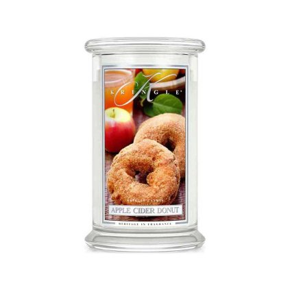 kringle candle apple cider donut 624g