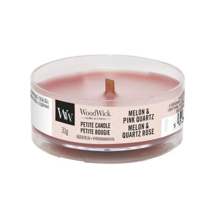 woodwick petite melon pink quartz