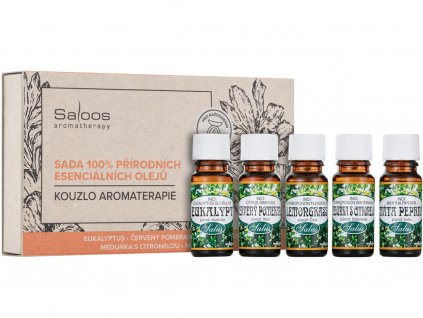 saloos sada esencialnich oleju kouzlo aromaterapie