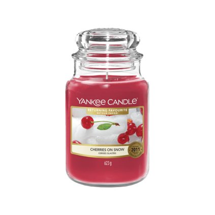 yankee candle cherries on snow
