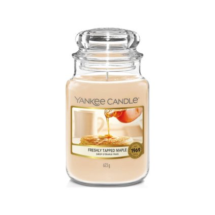 yankee candle freshly tapped maple velka