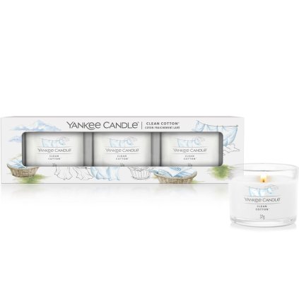 yankee candle votiv ve skle clean cotton 1