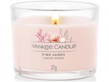 yankee candle votiv ve skle pink sands 2