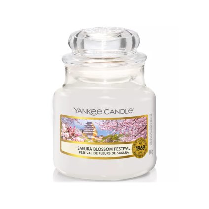 yankee candle svicka sakura blossom festival mala