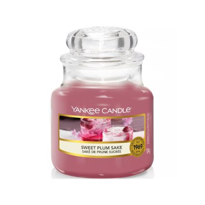 yankee candle svicka sweet plum sake mala